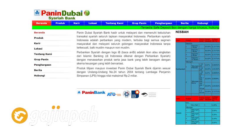 Gaji Pegawai Bank Panin Dubai Syariah Tbk (PNBS) Semua Jabatan Terbaru