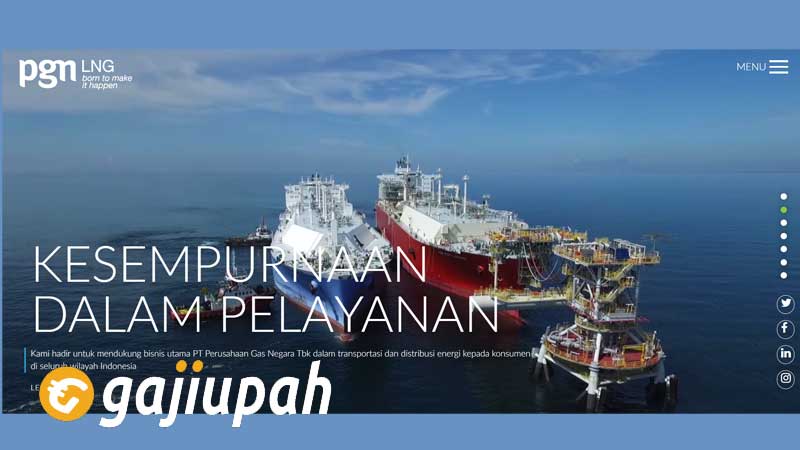 Gaji Karyawan PT Perusahaan Gas Negara (Persero) Semua Jabatan Terbaru
